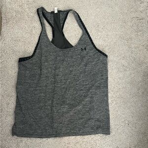 Gray Women's Athletic Tank Top